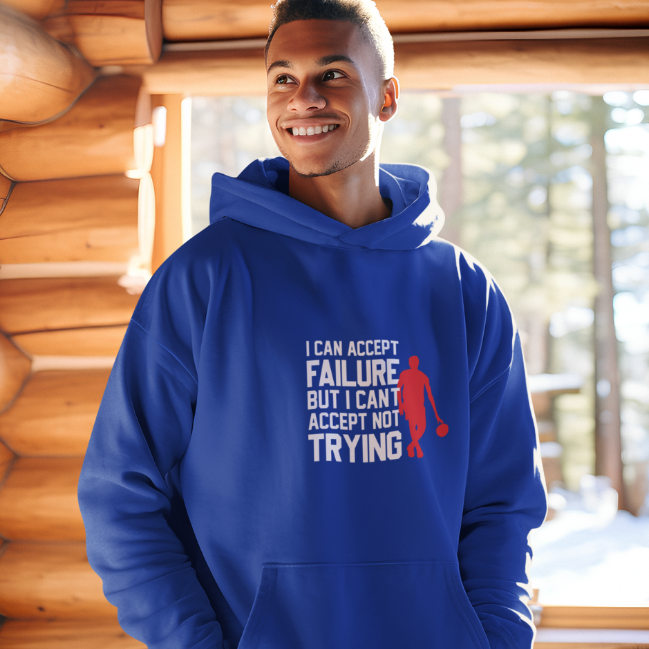 Resilient spirit hoodie: Embrace challenges with determination!