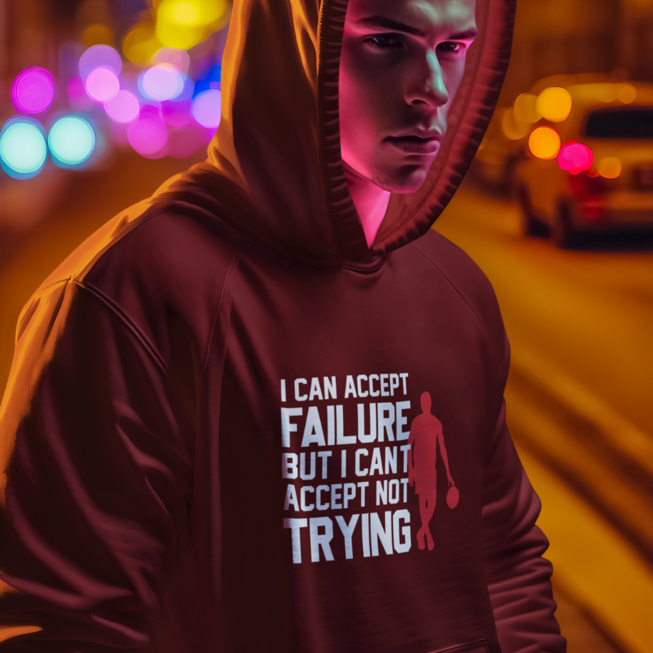 Resilient spirit hoodie: Embrace challenges with determination!