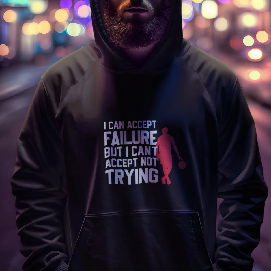 Resilient spirit hoodie: Embrace challenges with determination!