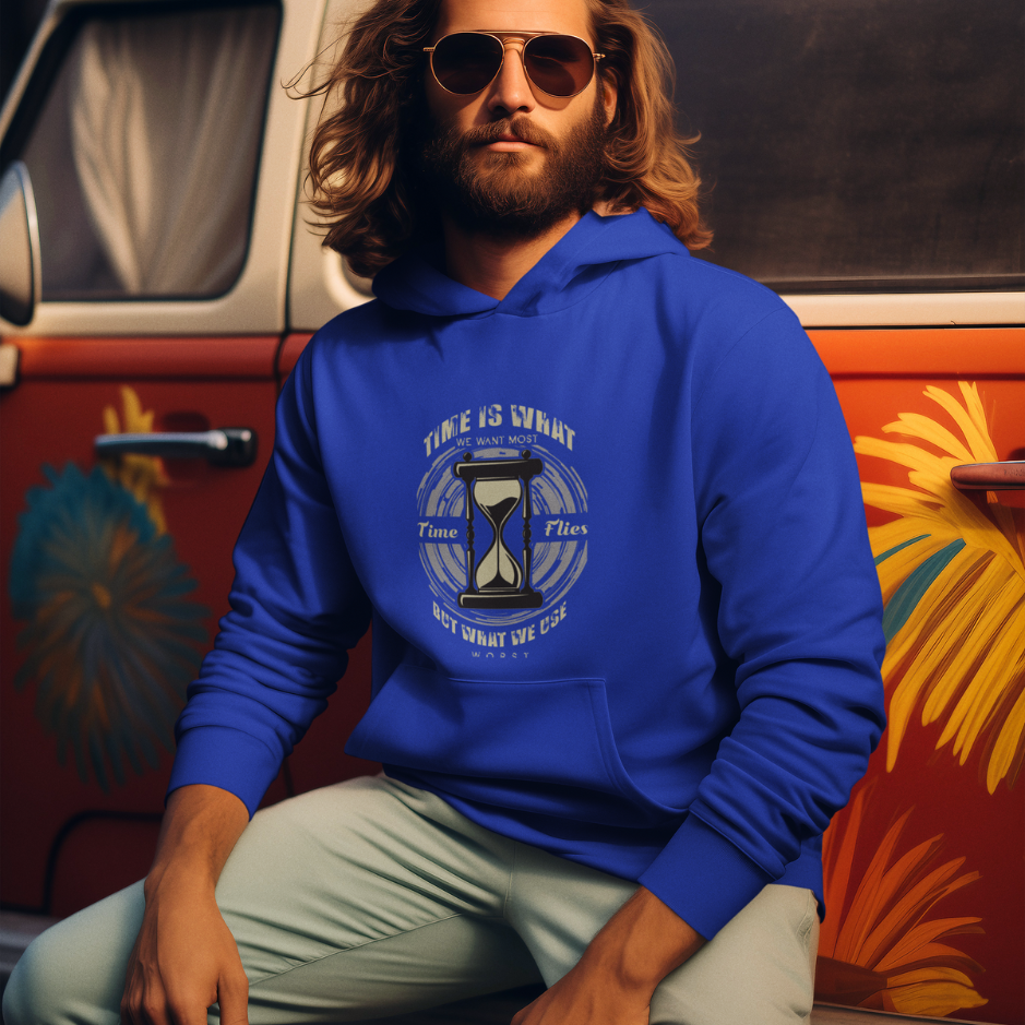 Timeless pursuit hoodie: Embrace every moment in style!