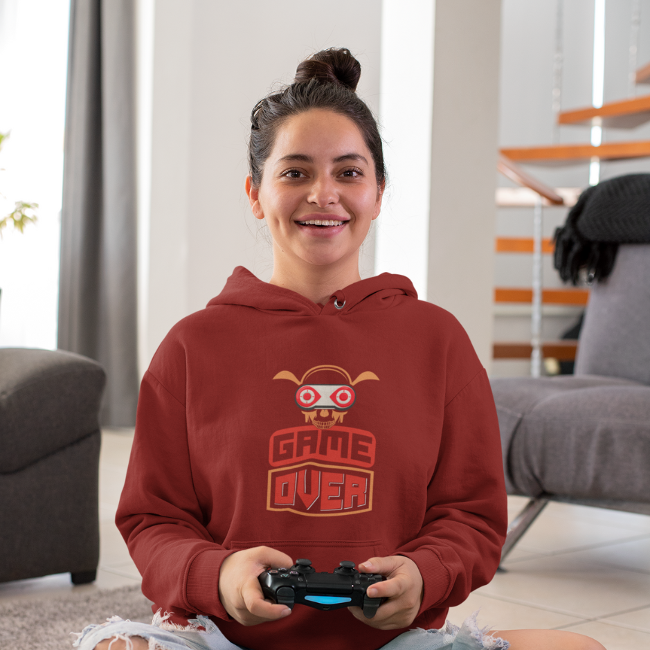 Level up your look: Game over hoodie - Embrace your gamer spirit!