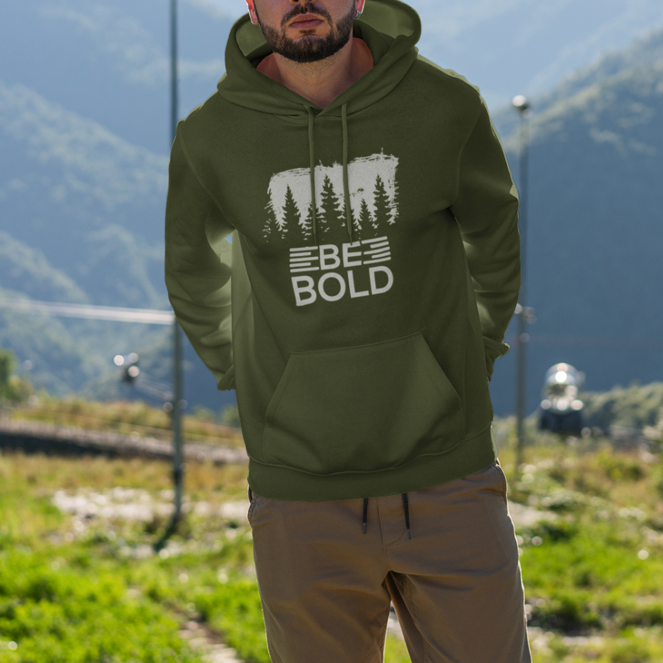 Unleash your confidence: 'Be Bold' hoodie - Elevate your style and stand out!