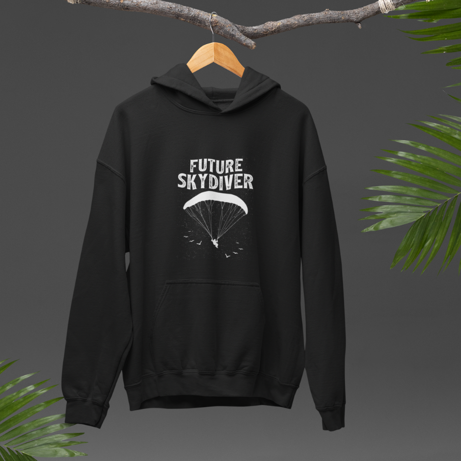 Future skydiver hoodies for adventurous souls