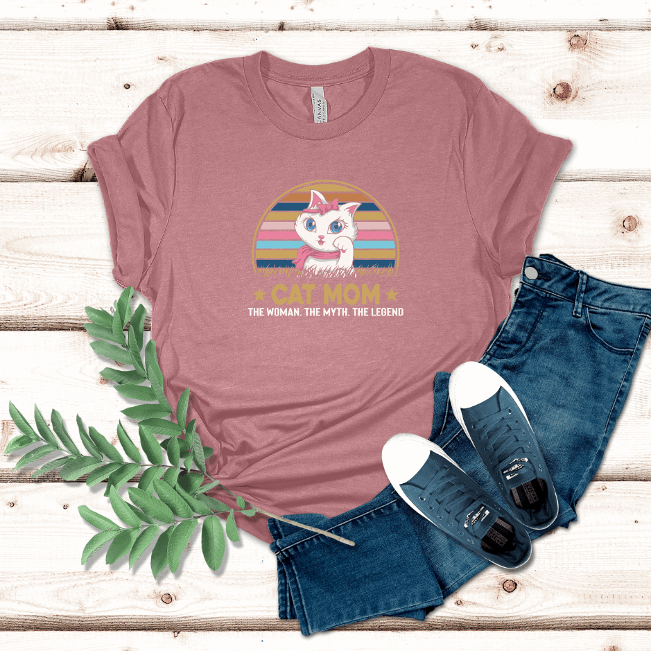 MOMS AND DAUGHTERS - PERFECT MOTHER-DAUGHTER MATCHING SHIRTS - SHOW YOUR FELINE LOVE TOGETHER - UNIQUE CAT MOMMY AND ME APPAREL - IDEAL GIFT FOR CAT-LOVING FAMILIES