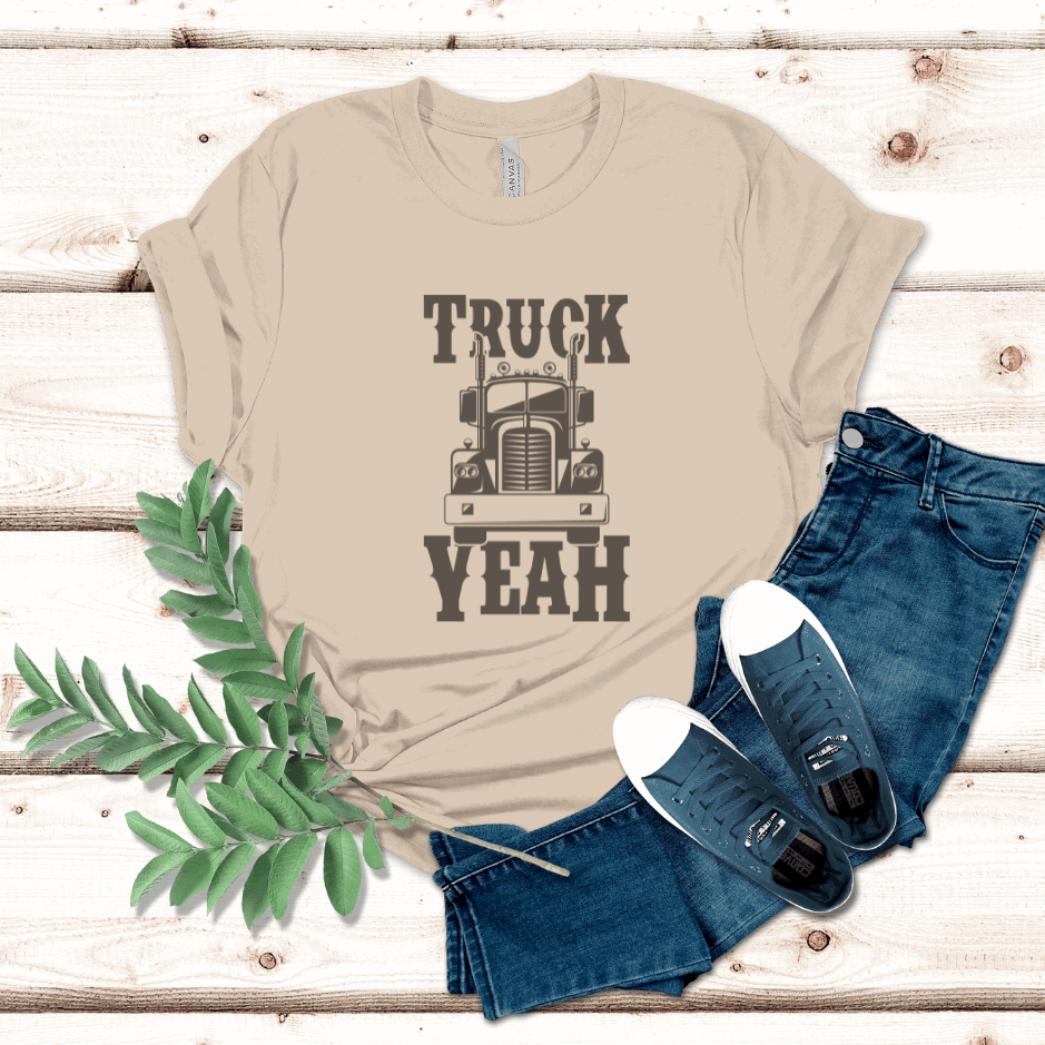 Rev Up Your Style: Personalized Truck Enthusiast Collection – Own Your Road, Yeah, That's My Truck!